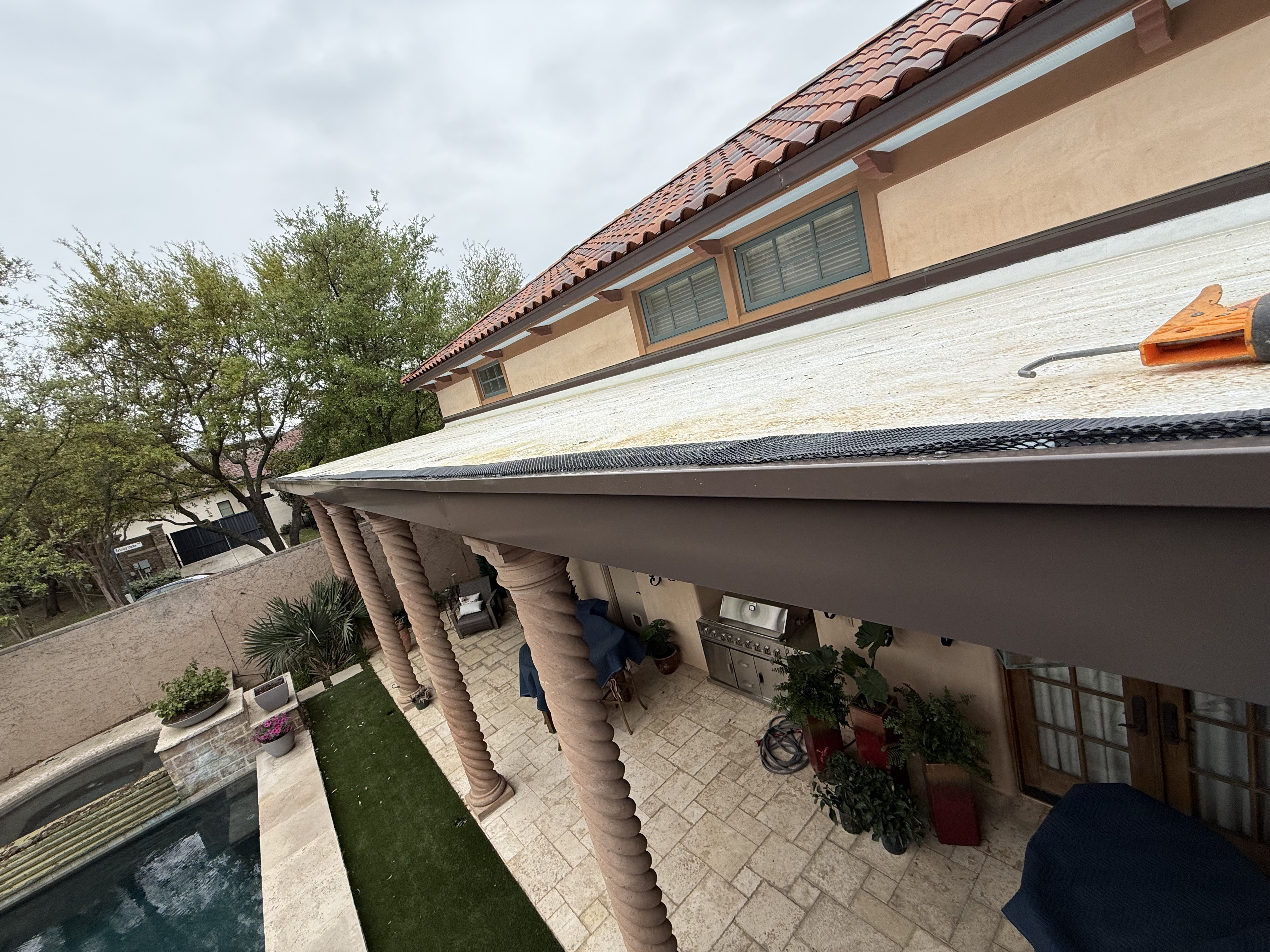 LeafGuard gutter guard installation in Mansfield, TX
